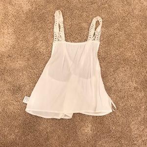 Urban Outfitters White Tank Top